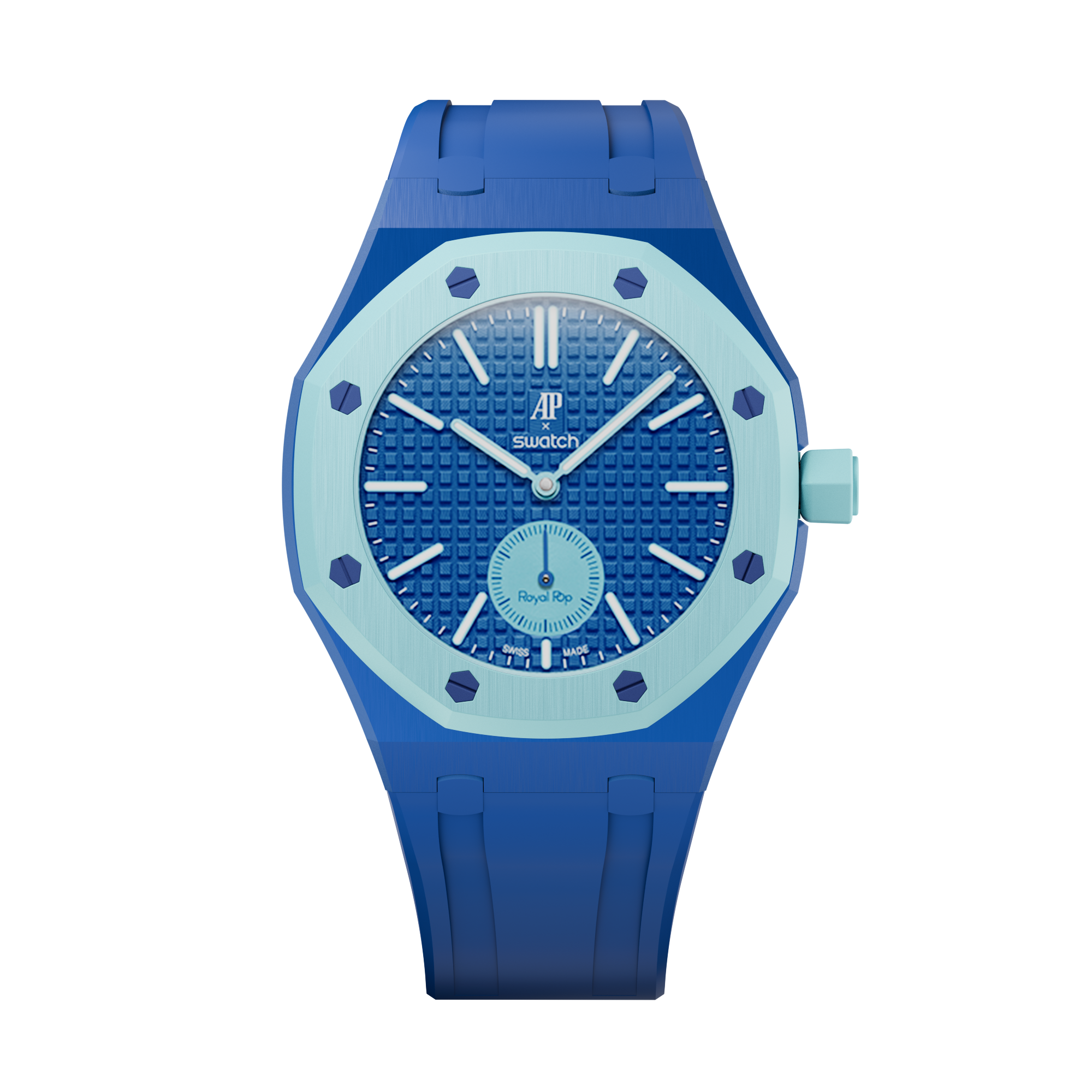 Luxury Strap Case for AP x Swatch Royal Pop Làn Ba | Strapmont