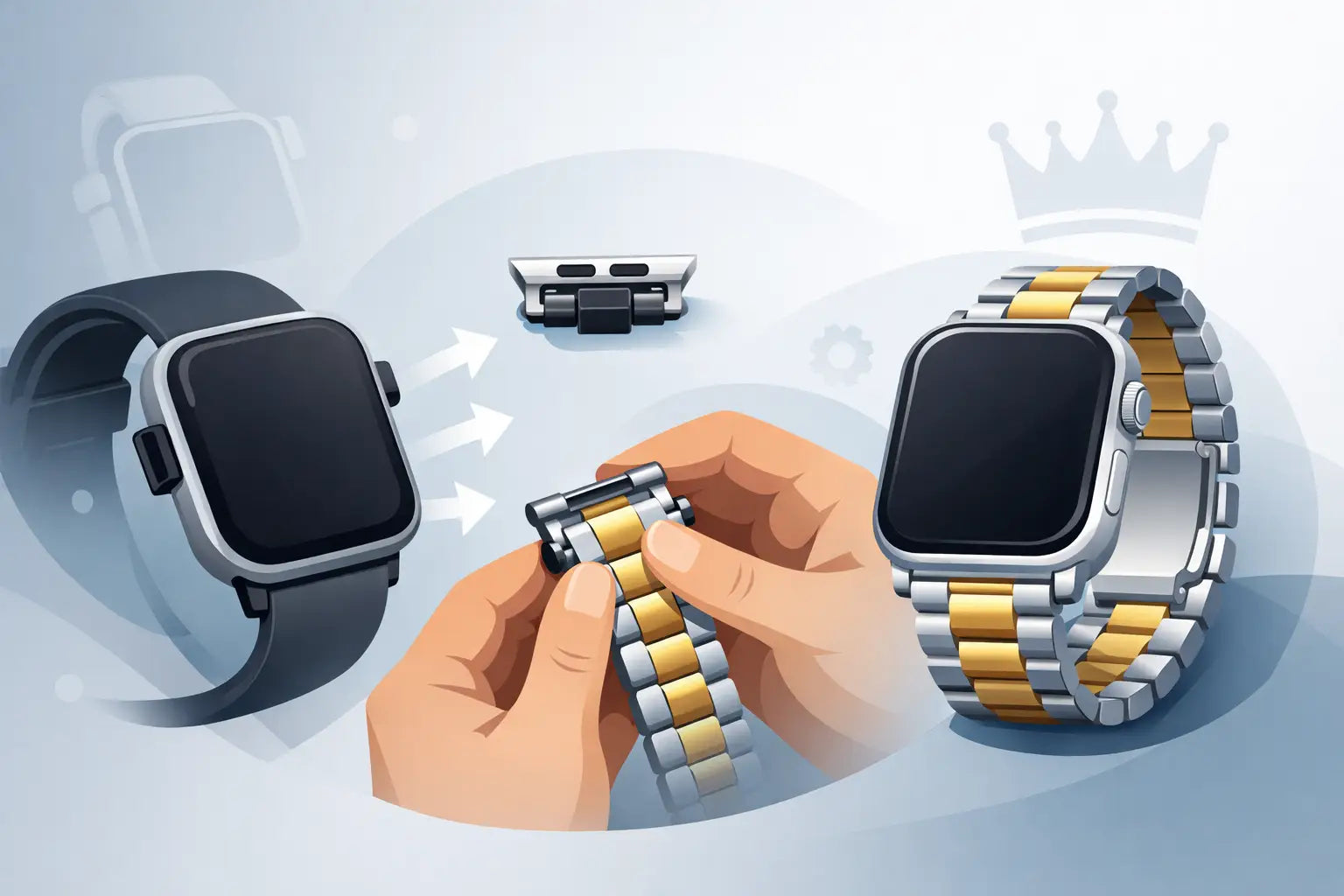 How to Install Royal Pop Watch Adapter