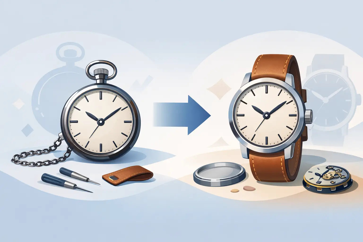Watch Pocket to Wrist Conversion Guide