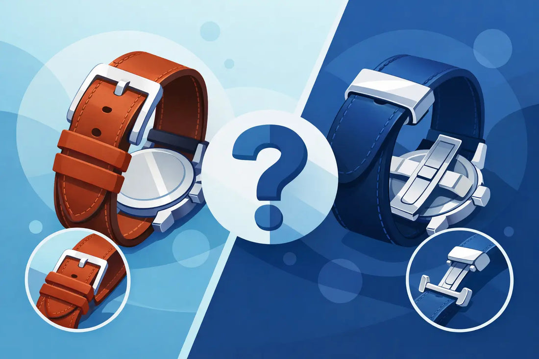 Watch Buckle Versus Deployant Clasp: Which Fits?