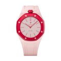 Bioceramic-Gehäuse mit Kautschukband für AP x Swatch Royal Pop Otto Rosso