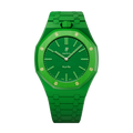 Bioceramic-Gehäuse mit Gliederarmband für AP x Swatch Royal Pop Green Eight