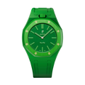 Bioceramic-Gehäuse mit Kautschukband für AP x Swatch Royal Pop Green Eight