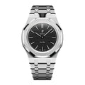Full Frame Cover Stainless Steel Bracelet Case For AP X Swatch Royal Pop Ocho Negro