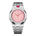 Full Frame Cover Stainless Steel Bracelet Case For AP X Swatch Royal Pop Otto Rosso