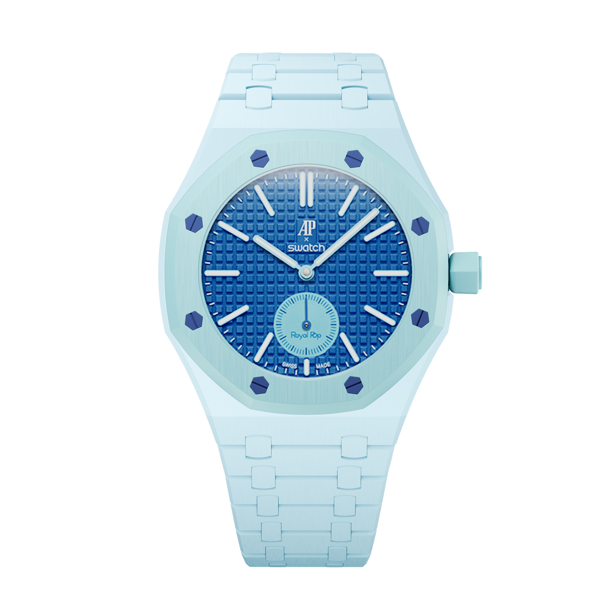 Bioceramic Bracelet Case For AP x Swatch Royal Pop Làn Ba