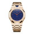 Full Frame Cover Stainless Steel Rosé Gold Bracelet Case for AP X Swatch Royal Pop Orenij Hachi