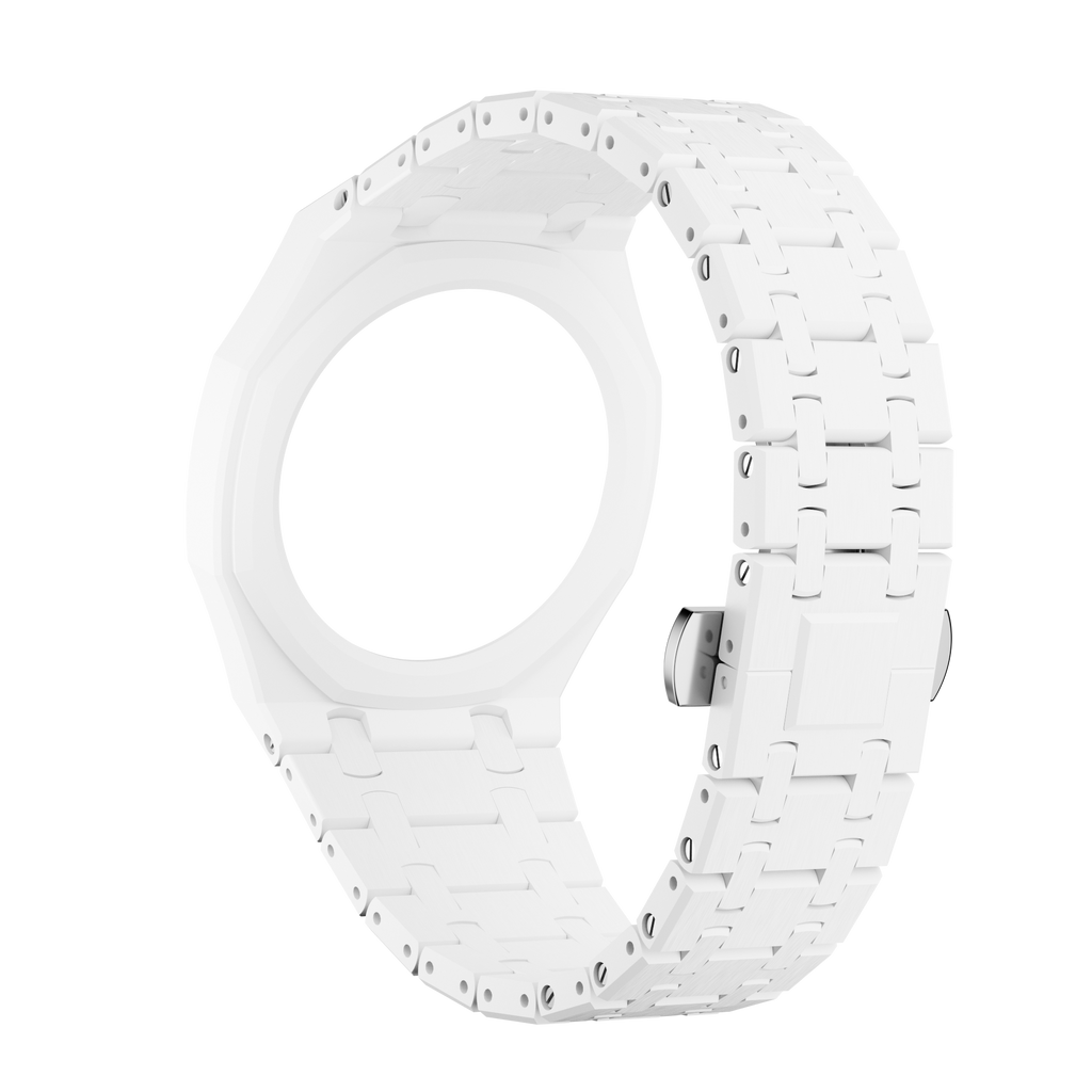 Bioceramic Bracelet Case For AP x Swatch Royal Pop Huit Blanc