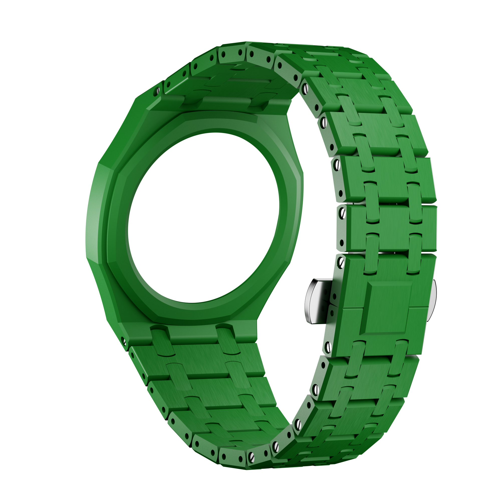 Bioceramic Bracelet Case For AP x Swatch Royal Pop Green Eight