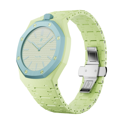 Bioceramic Bracelet Case For AP x Swatch Royal Pop Blaue Acht