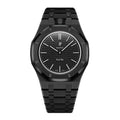 Full Frame Cover Stainless Steel Black Bracelet Case for AP X Swatch Royal Pop Ocho Negro