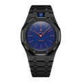Full Frame Cover Stainless Steel Black Bracelet Case for AP X Swatch Royal Pop Orenji Hachi