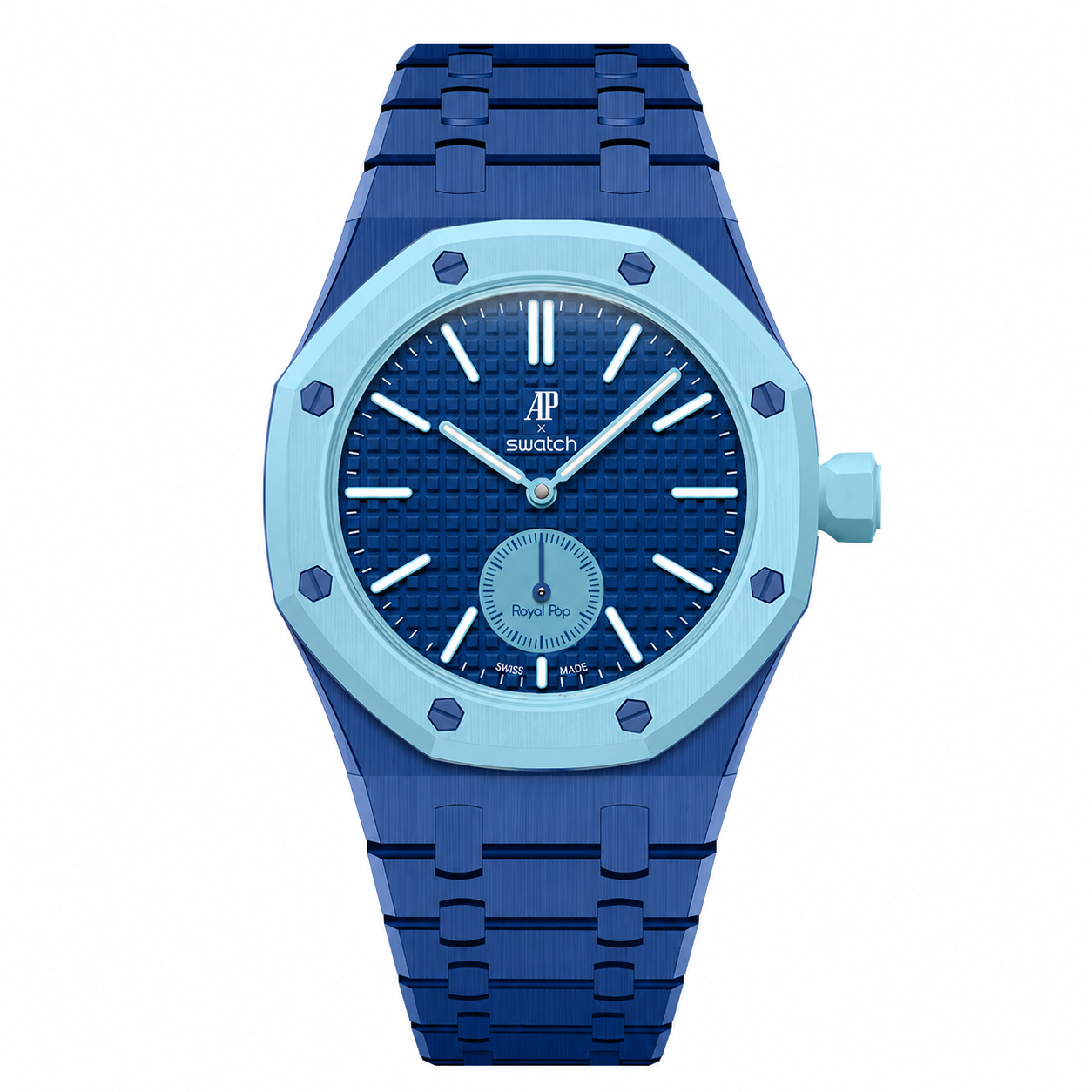 Bioceramic Bracelet Case For AP x Swatch Royal Pop Làn Ba