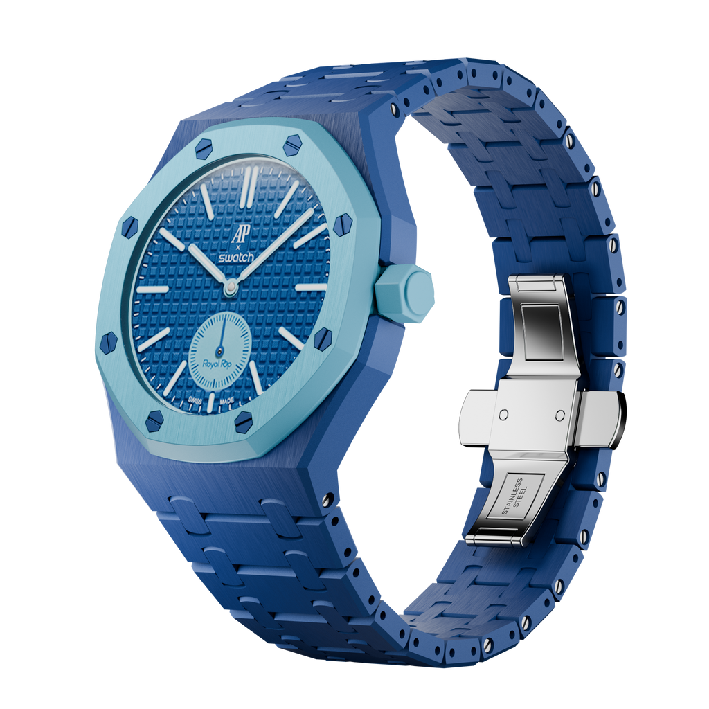 Bioceramic Bracelet Case For AP x Swatch Royal Pop Làn Ba