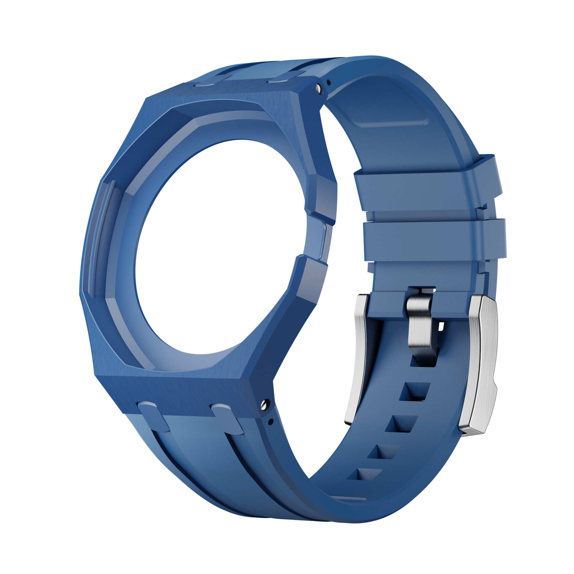 Bioceramic Rubber Strap Case For AP x Swatch Royal Pop Làn Ba