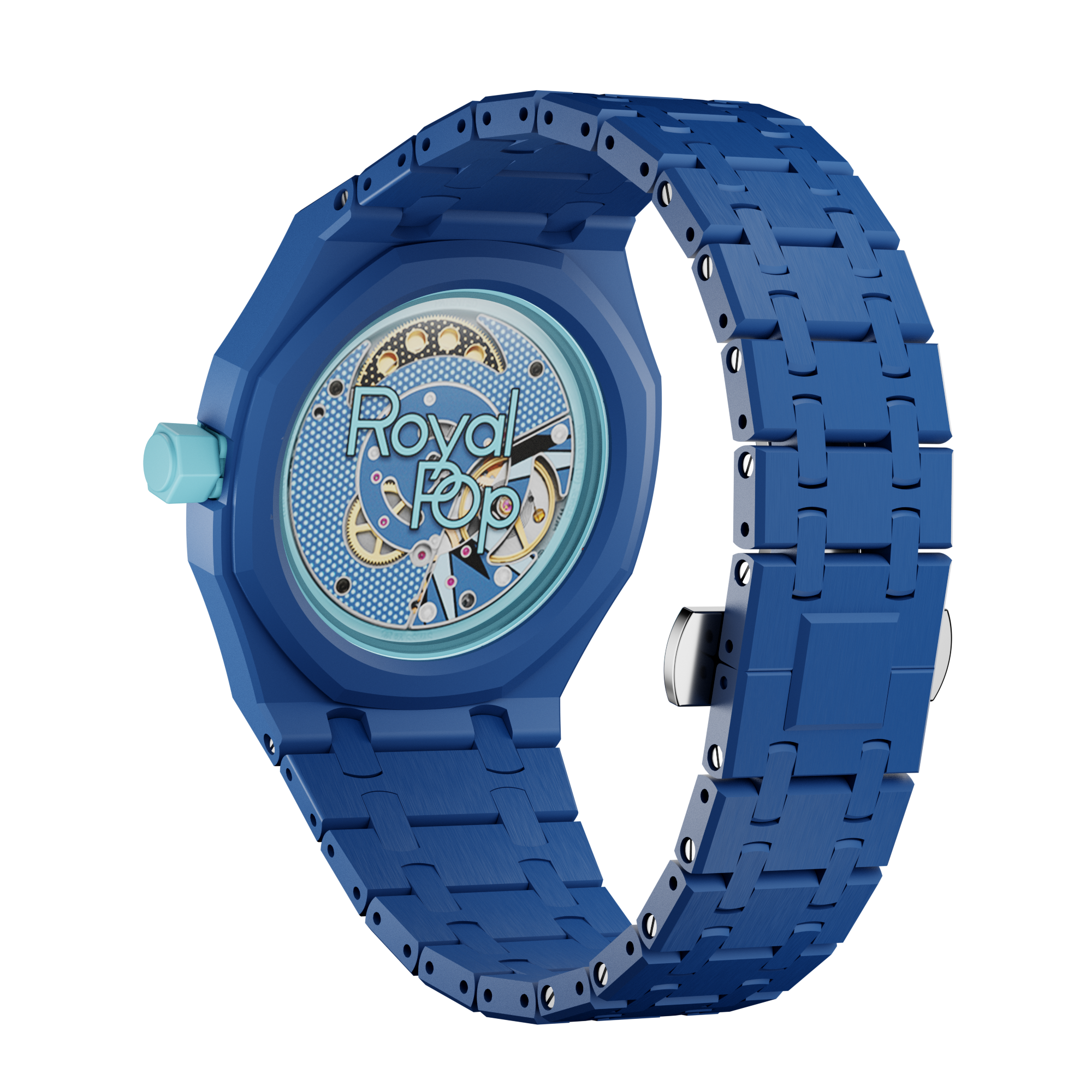 Bioceramic Bracelet Case For AP x Swatch Royal Pop Làn Ba