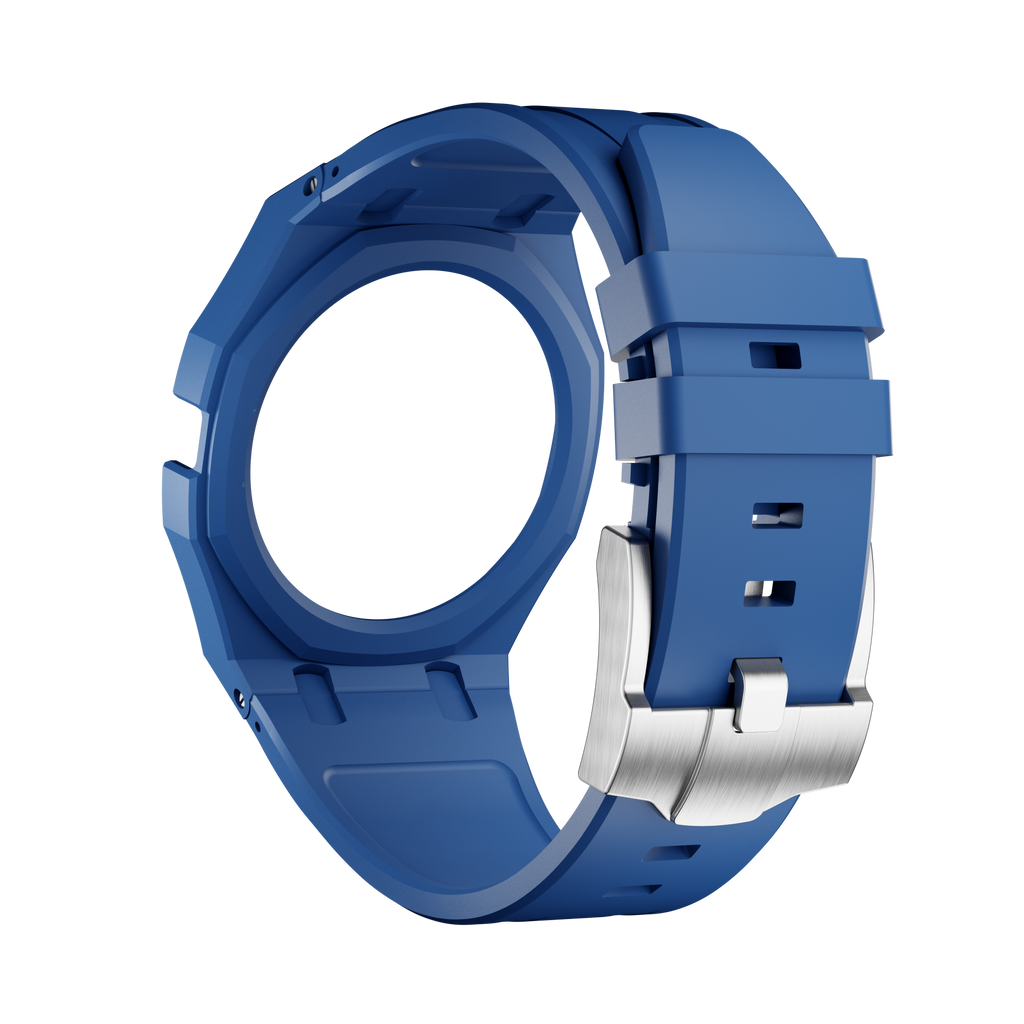Bioceramic Rubber Strap Case For AP x Swatch Royal Pop Làn Ba