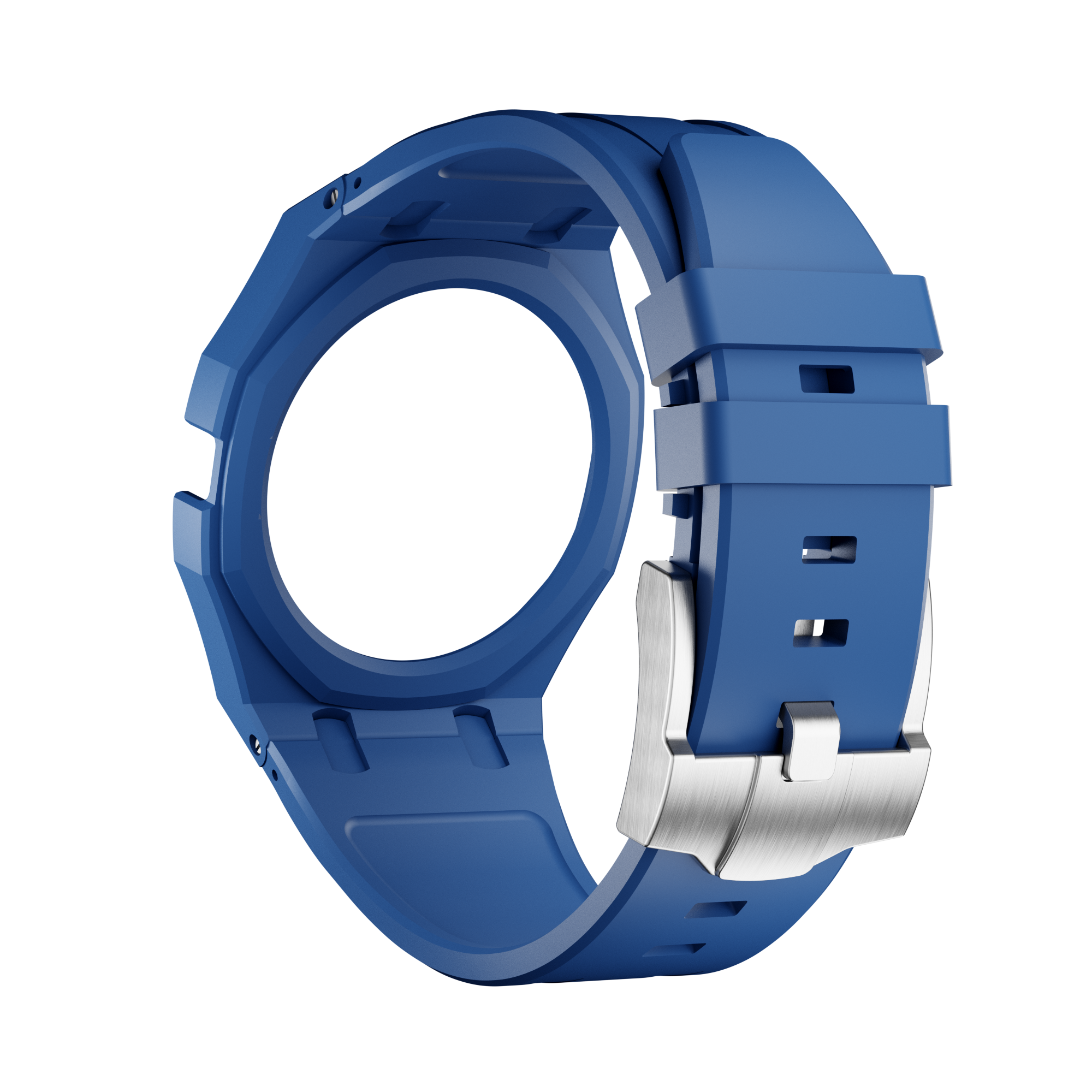 Bioceramic Rubber Strap Case For AP x Swatch Royal Pop Làn Ba