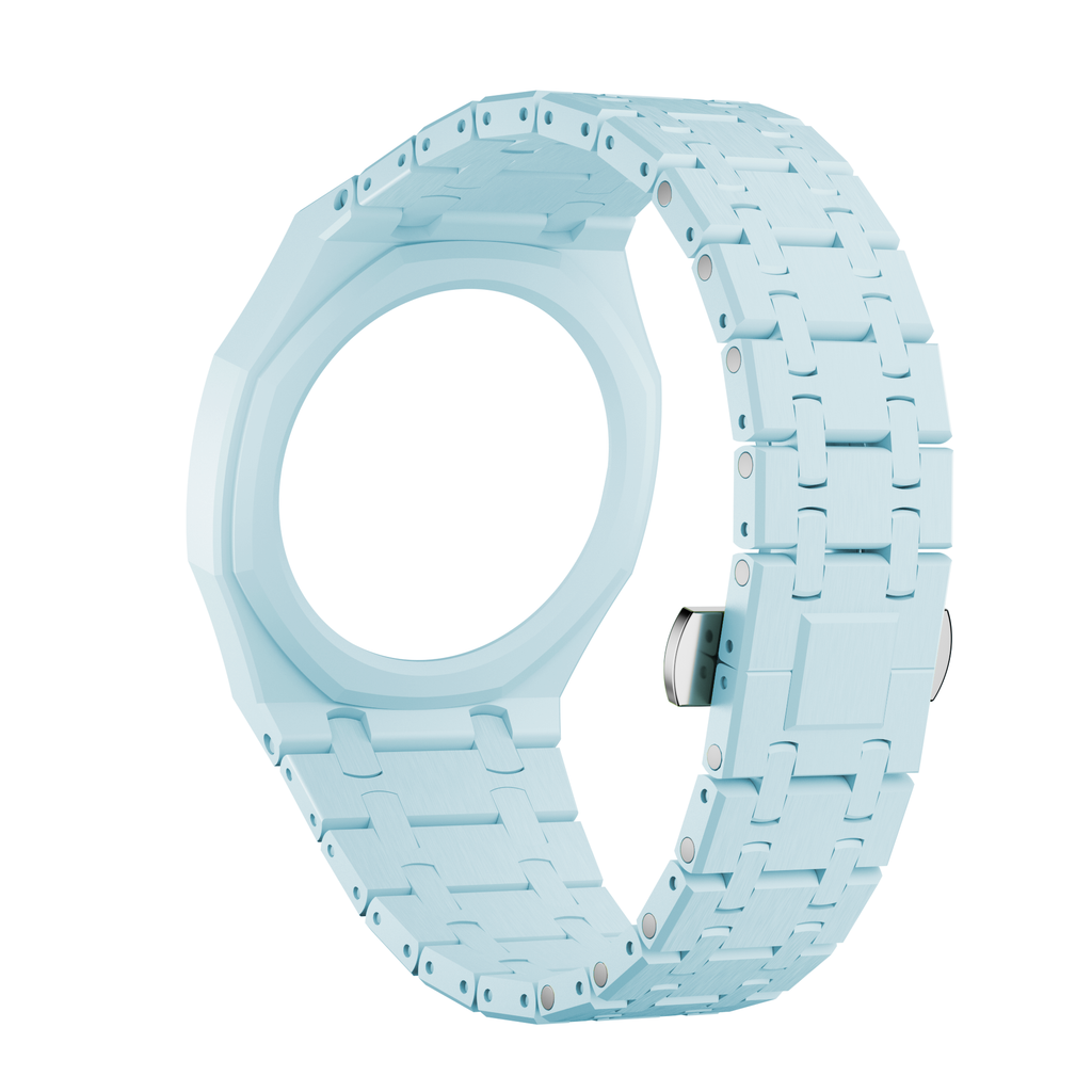 Bioceramic Bracelet Case For AP x Swatch Royal Pop Blaue Acht