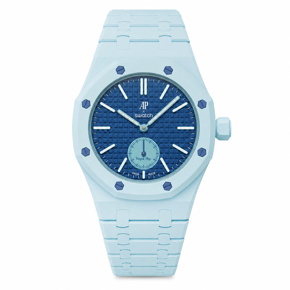 Bioceramic Bracelet Case For AP x Swatch Royal Pop Làn Ba