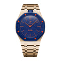 Stainless Steel Rosé Gold Bracelet Case For AP x Swatch Royal Pop Orenij Hachi